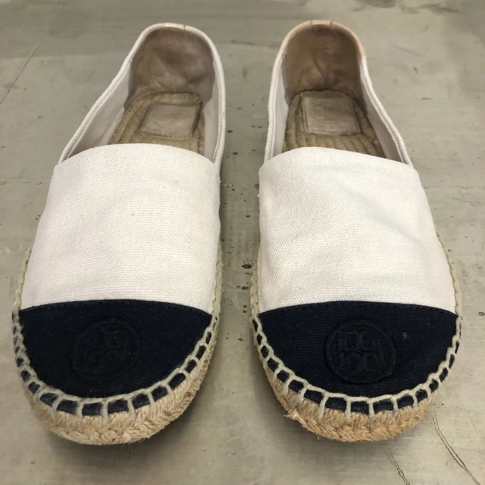 Tory Burch Color-block Espadrille Flats in Dulce De Lethe